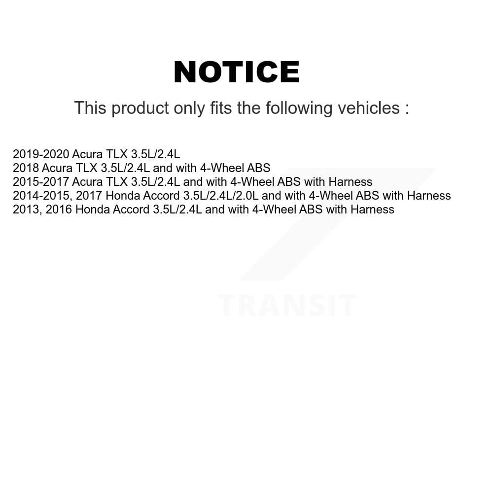 Mpulse - SEN-2ABS2836 - Front Right ABS Wheel Speed Sensor image 2