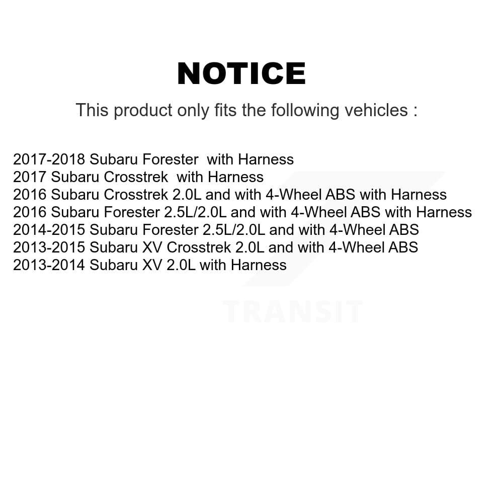 Mpulse - SEN-2ABS2847 - Rear Right ABS Wheel Speed Sensor image 2