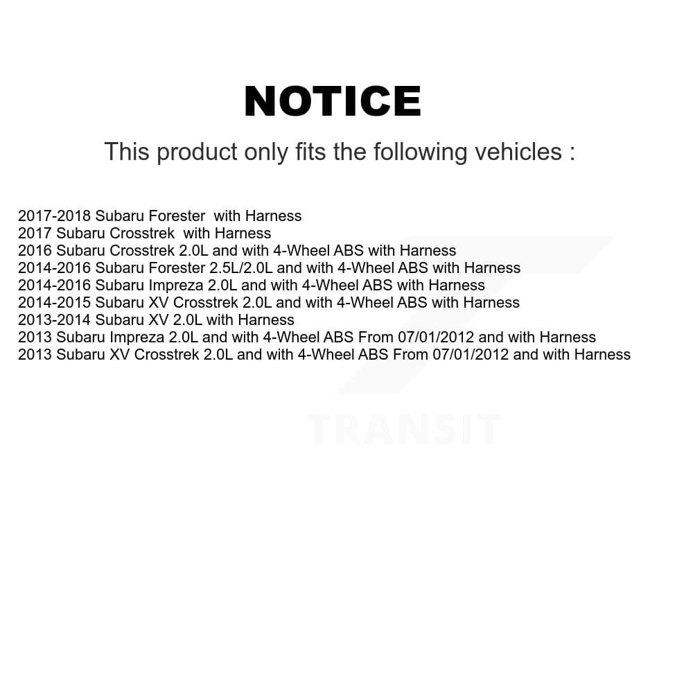Mpulse - SEN-2ABS2853 - Front Left ABS Wheel Speed Sensor image 2