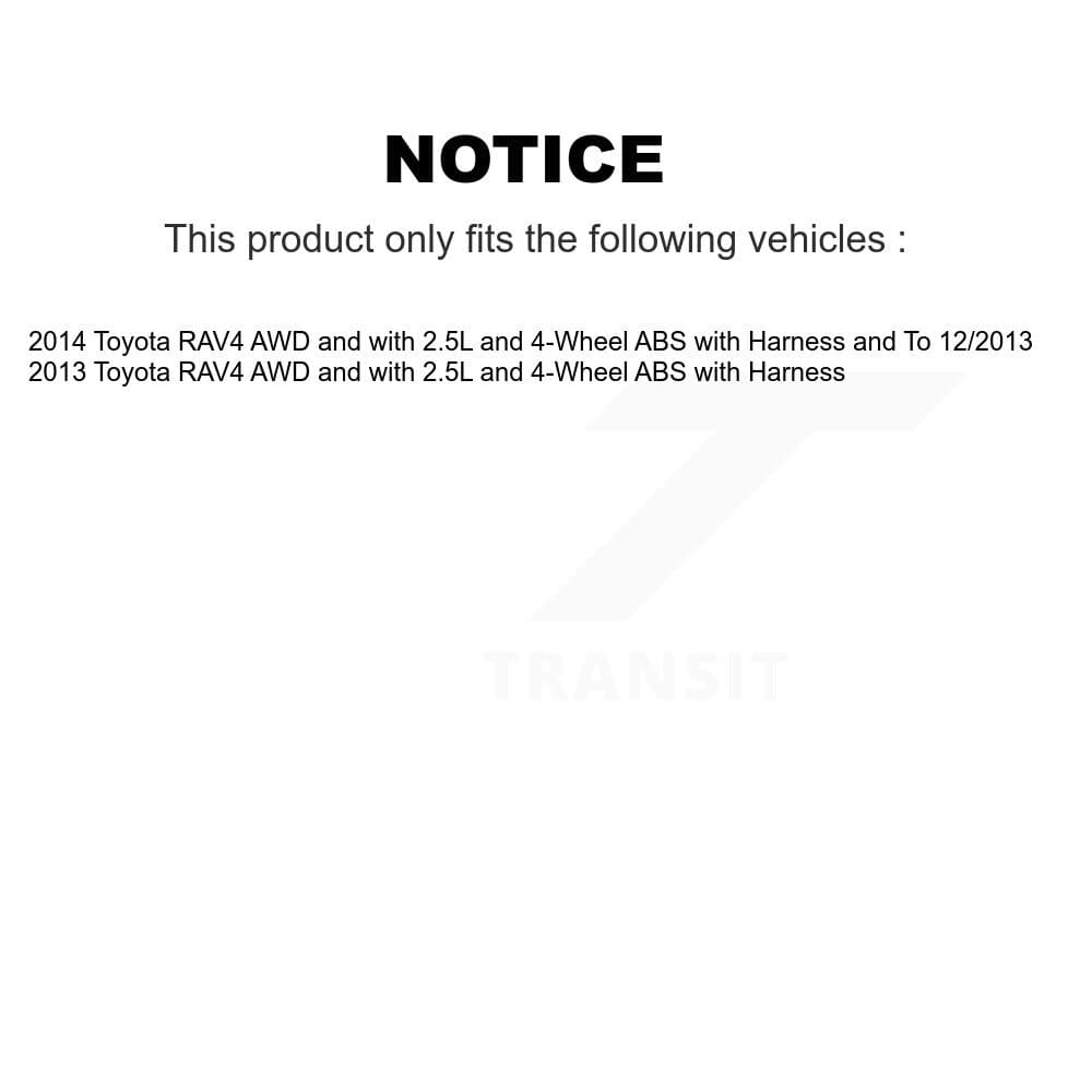 Mpulse - SEN-2ABS2857 - Rear Right ABS Wheel Speed Sensor image 2