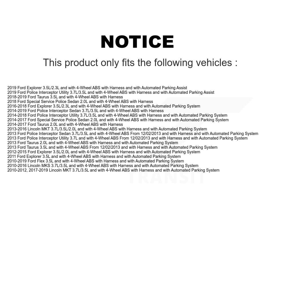 Mpulse - SEN-2ABS2862 - Rear ABS Wheel Speed Sensor image 2