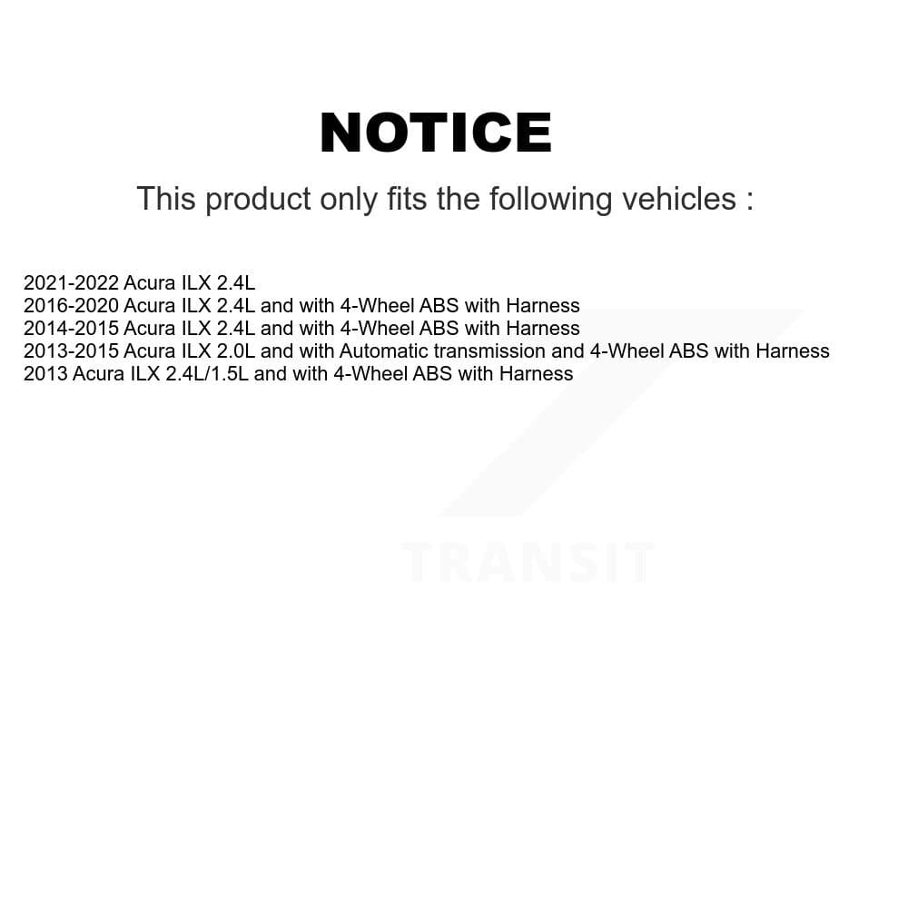 Mpulse - SEN-2ABS2883 - Rear Right ABS Wheel Speed Sensor image 2