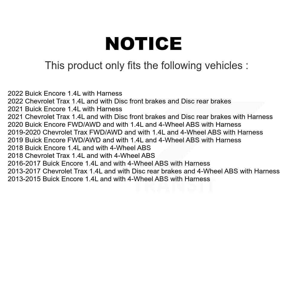 Mpulse - SEN-2ABS2909 - Rear Right ABS Wheel Speed Sensor image 2