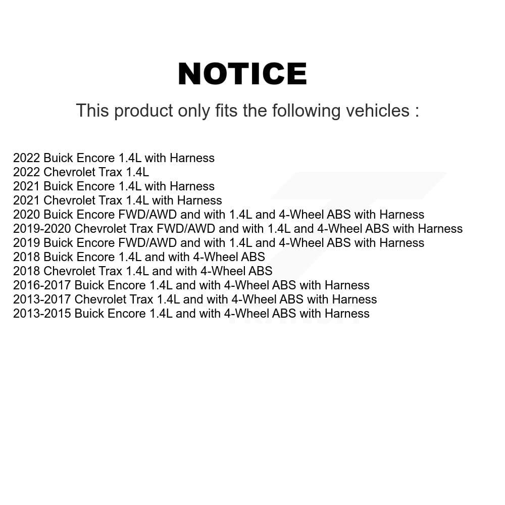 Mpulse - SEN-2ABS2911 - Front ABS Wheel Speed Sensor image 2