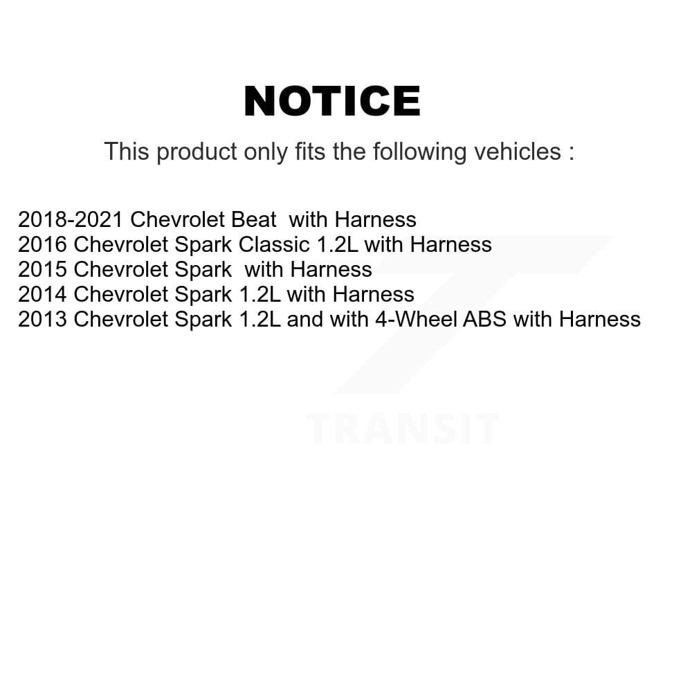 Mpulse - SEN-2ABS2917 - Rear Left ABS Wheel Speed Sensor image 2