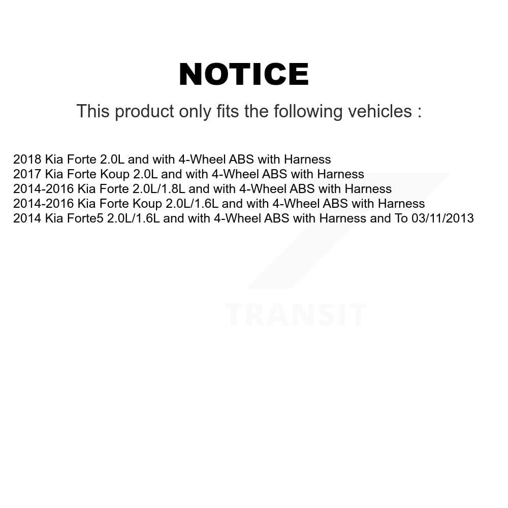 Mpulse - SEN-2ABS2939 - Rear Right ABS Wheel Speed Sensor image 2