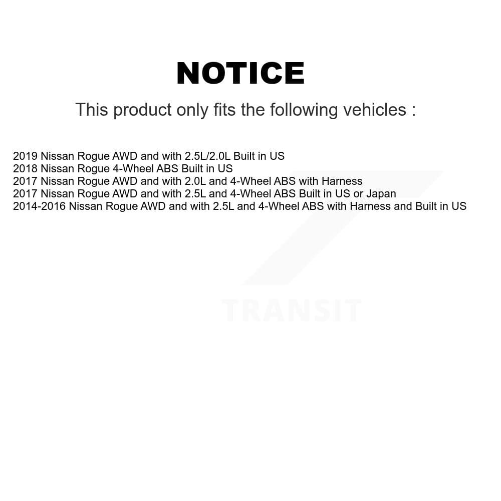 Mpulse - SEN-2ABS3008 - Rear ABS Wheel Speed Sensor image 2
