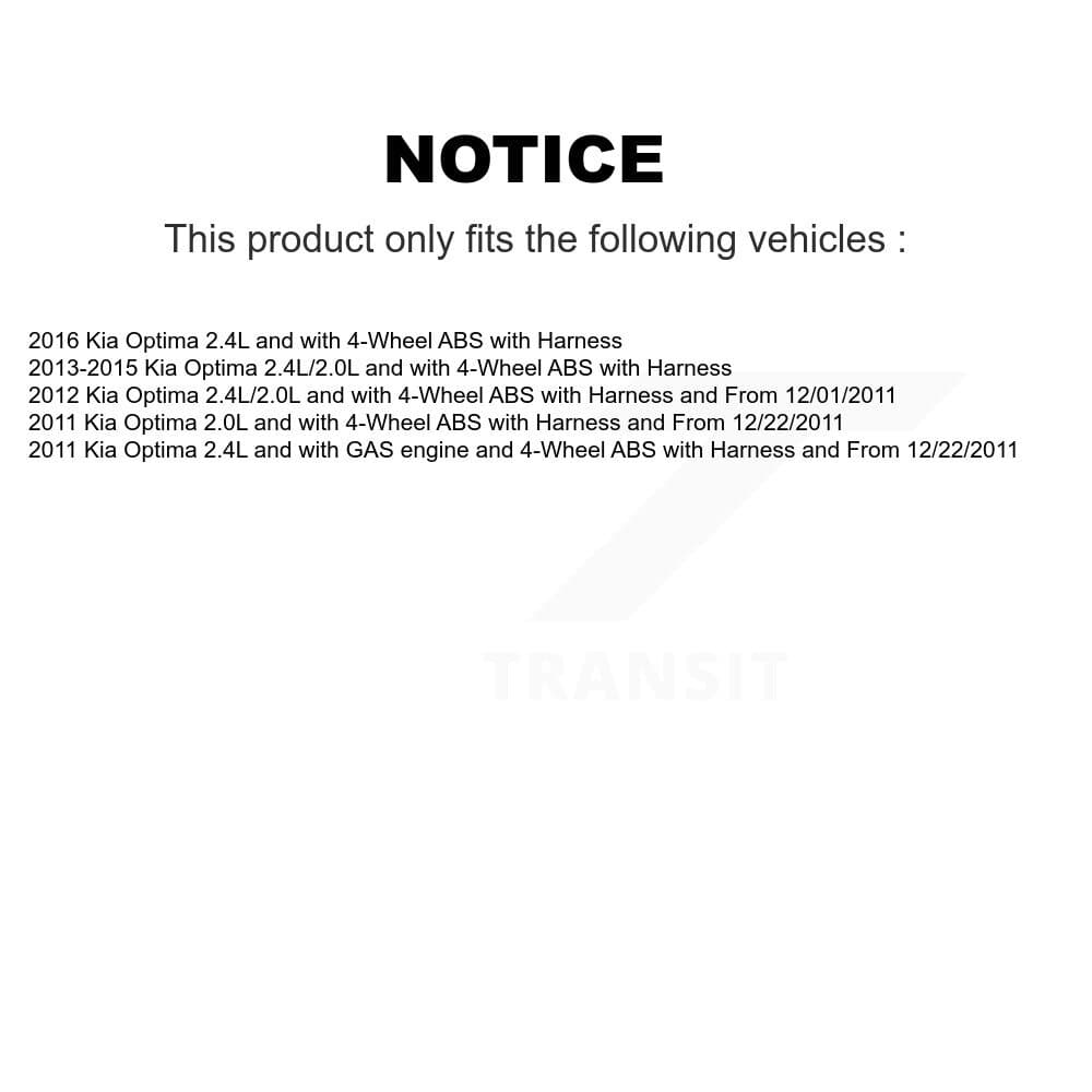 Mpulse - SEN-2ABS3013 - Front Right ABS Wheel Speed Sensor image 2