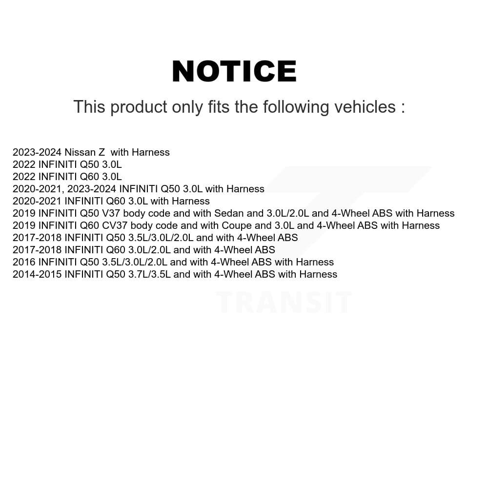 Mpulse - SEN-2ABS3024 - Front ABS Wheel Speed Sensor image 2