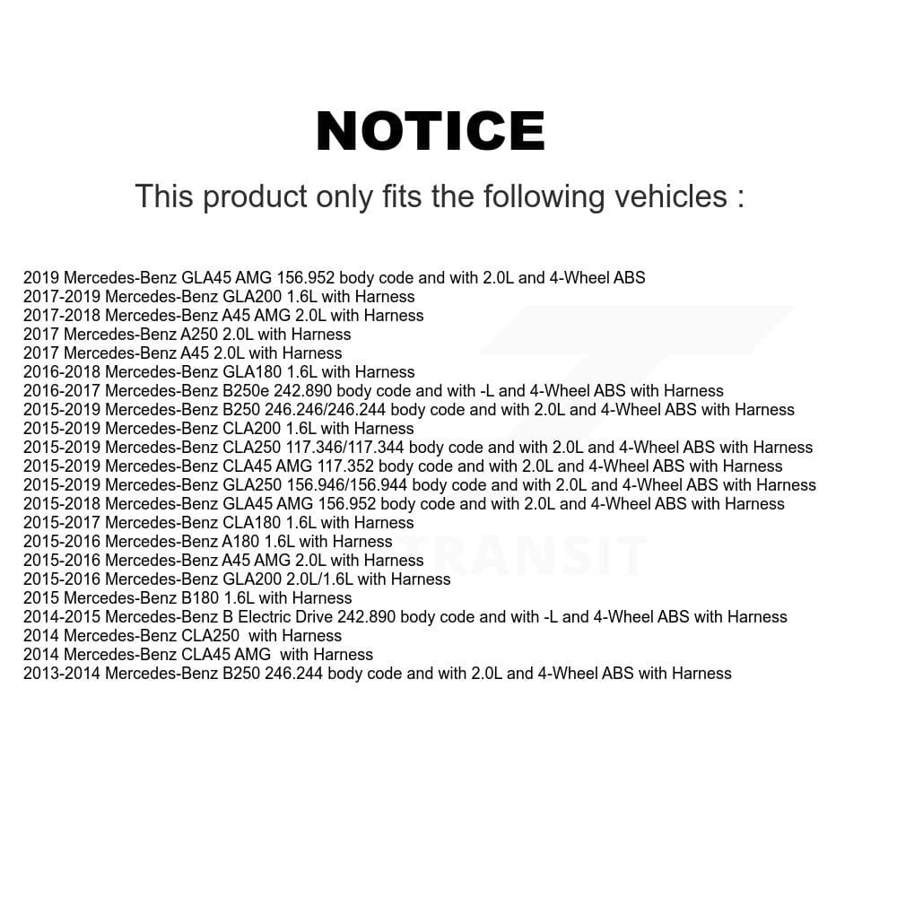 Mpulse - SEN-2ABS3029 - Rear ABS Wheel Speed Sensor image 2