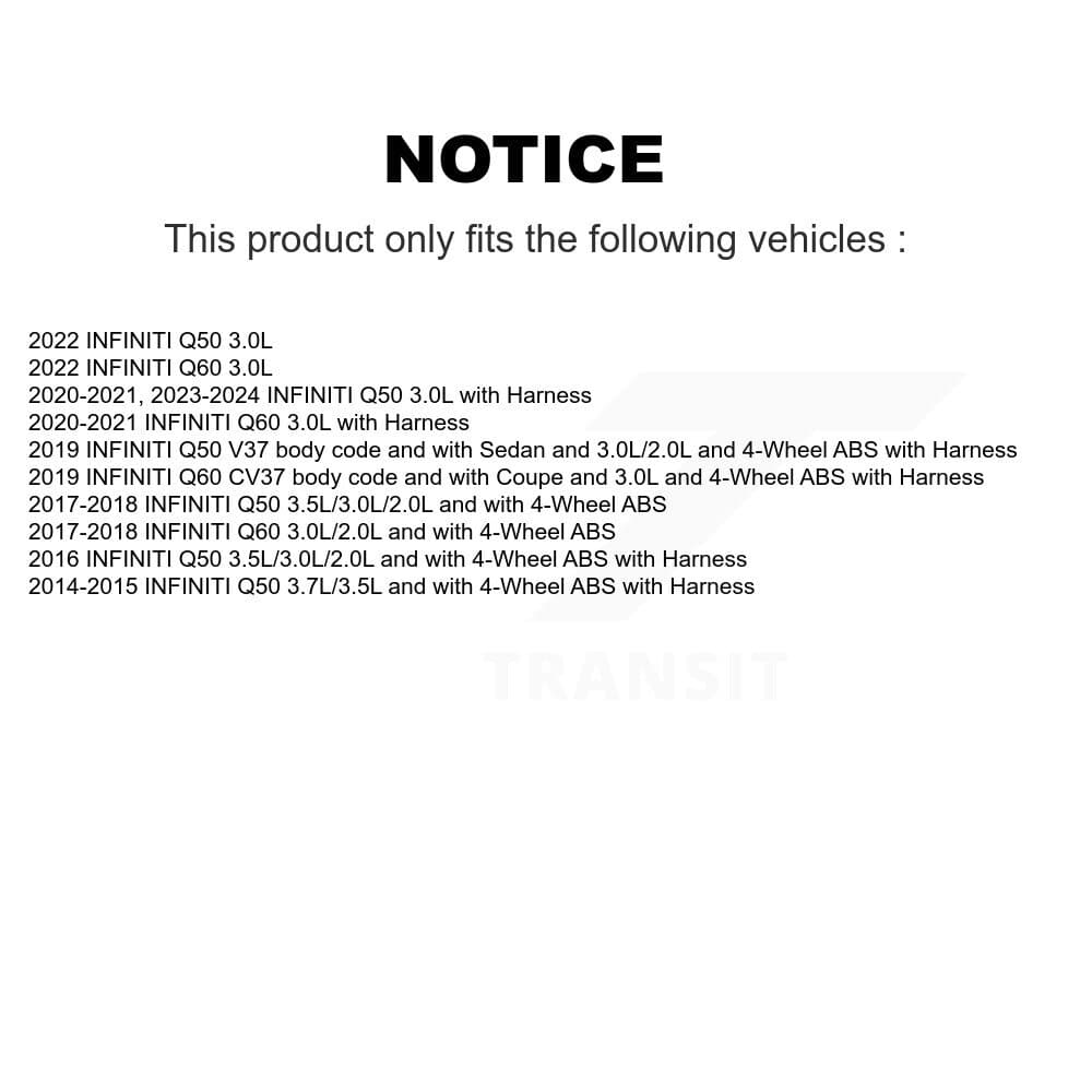 Mpulse - SEN-2ABS3036 - Rear Right ABS Wheel Speed Sensor image 2