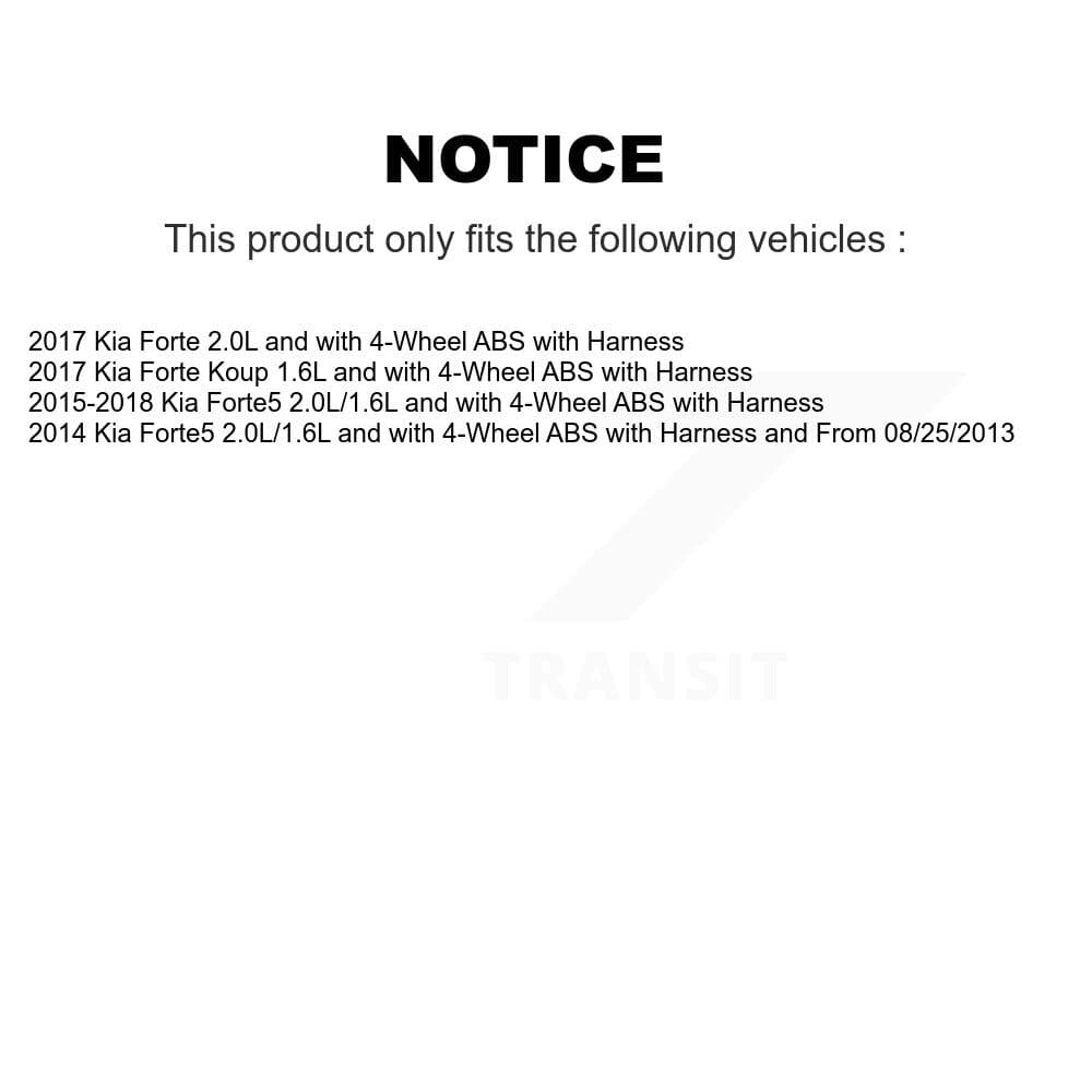 Mpulse - SEN-2ABS3104 - Rear Right ABS Wheel Speed Sensor image 2