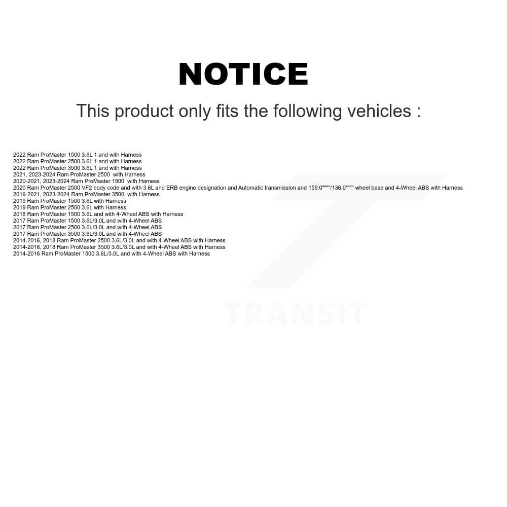 Mpulse - SEN-2ABS3118 - Front ABS Wheel Speed Sensor image 2