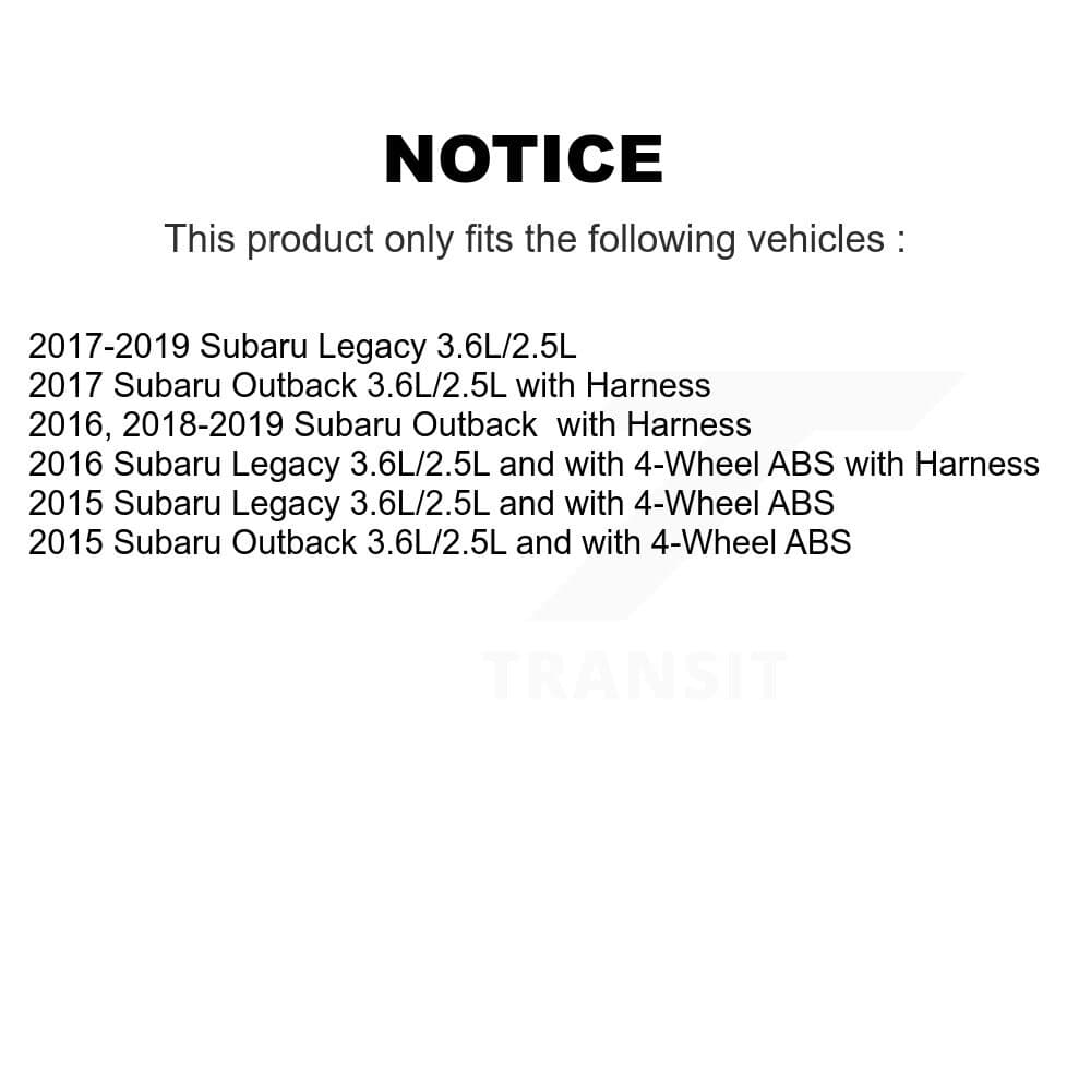 Mpulse - SEN-2ABS3154 - Front ABS Wheel Speed Sensor image 2