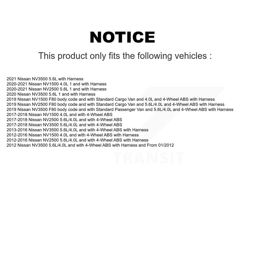 Mpulse - SEN-2ABS3199 - Rear Right ABS Wheel Speed Sensor image 2