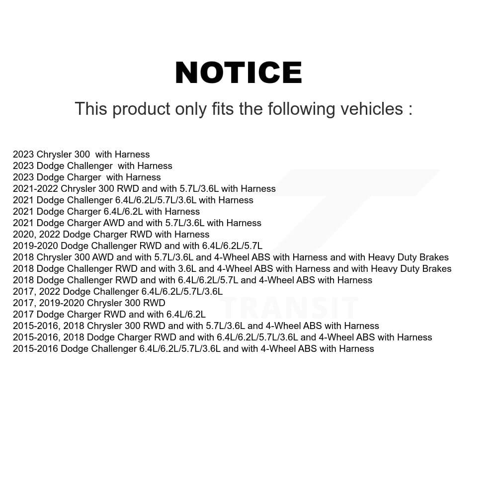 Mpulse - SEN-2ABS3203 - Front ABS Wheel Speed Sensor image 2