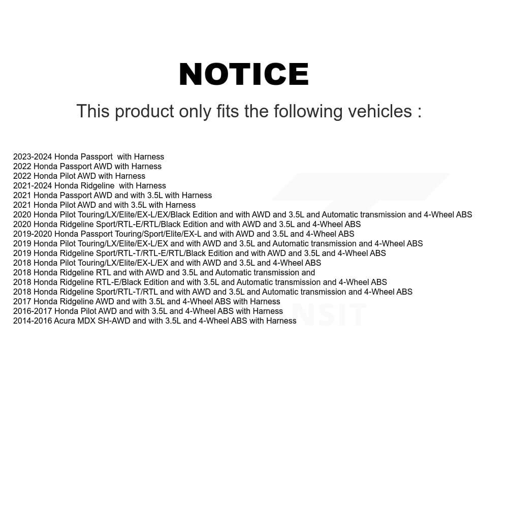 Mpulse - SEN-2ABS3209 - Rear Right ABS Wheel Speed Sensor image 2