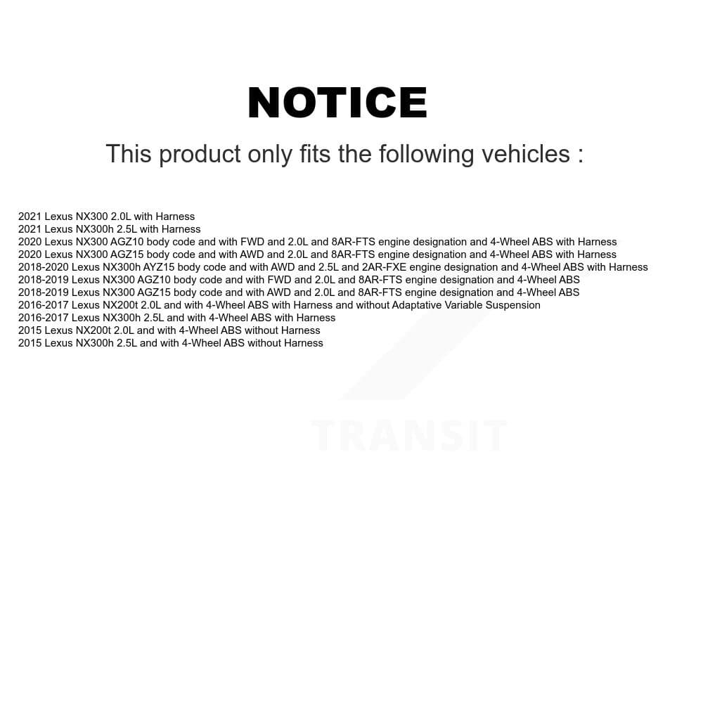 Mpulse - SEN-2ABS3230 - Front Right ABS Wheel Speed Sensor image 2