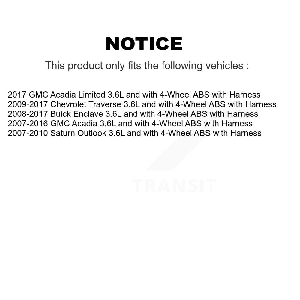 Mpulse - SEN-2ABS3255 - Front ABS Wheel Speed Sensor image 2