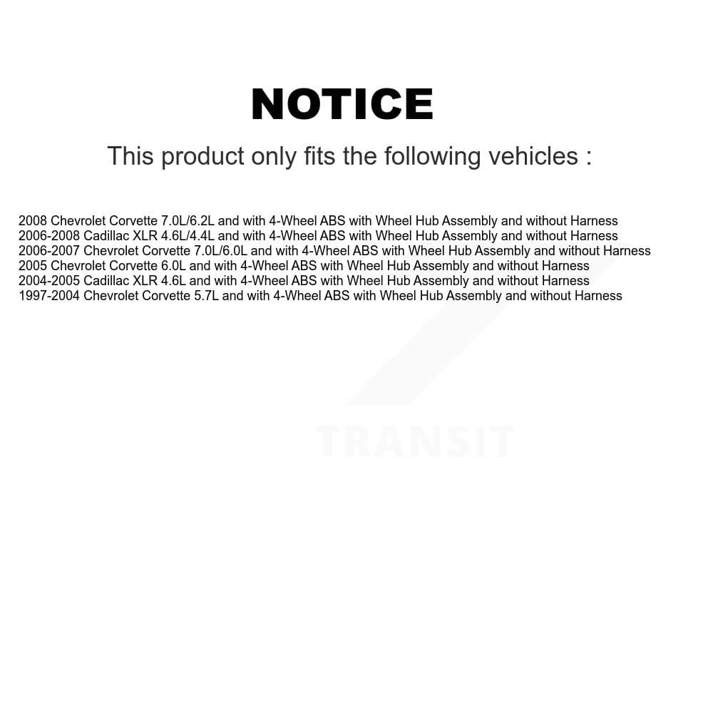 Mpulse - SEN-2ABS3569 - Rear ABS Wheel Speed Sensor image 2