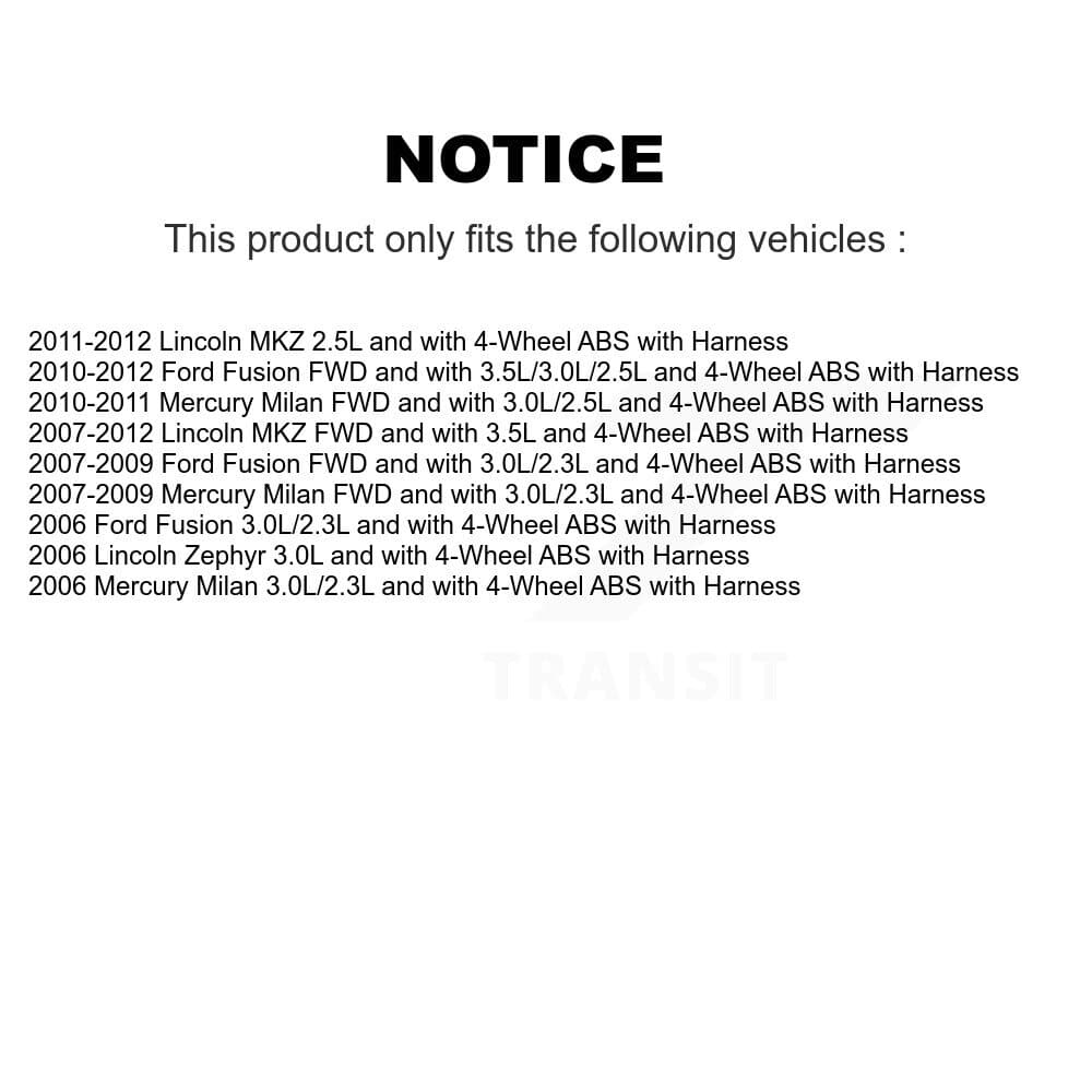 Mpulse - SEN-2ABS4036 - Rear Right ABS Wheel Speed Sensor image 2