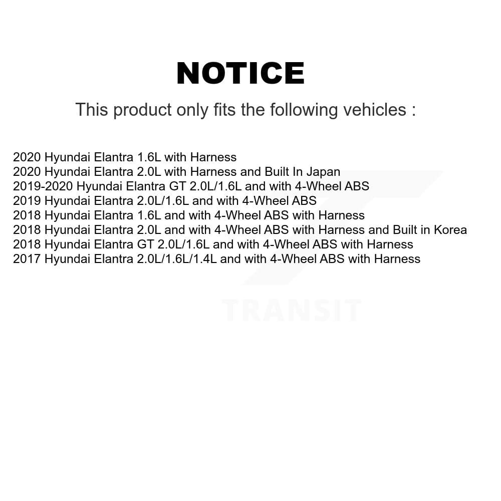 Mpulse - SEN-2ABS4200 - Front Right ABS Wheel Speed Sensor image 2