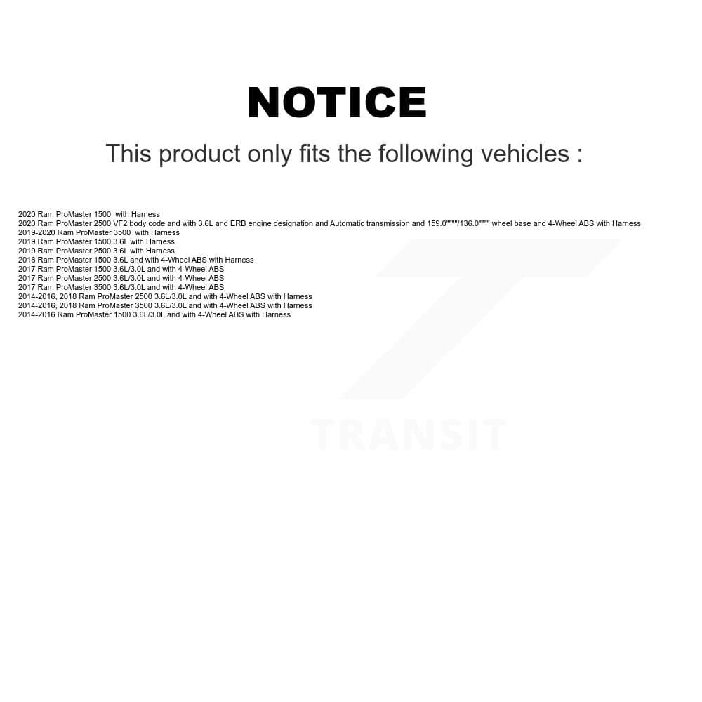 Mpulse - SEN-2ABS4221 - Rear ABS Wheel Speed Sensor image 2