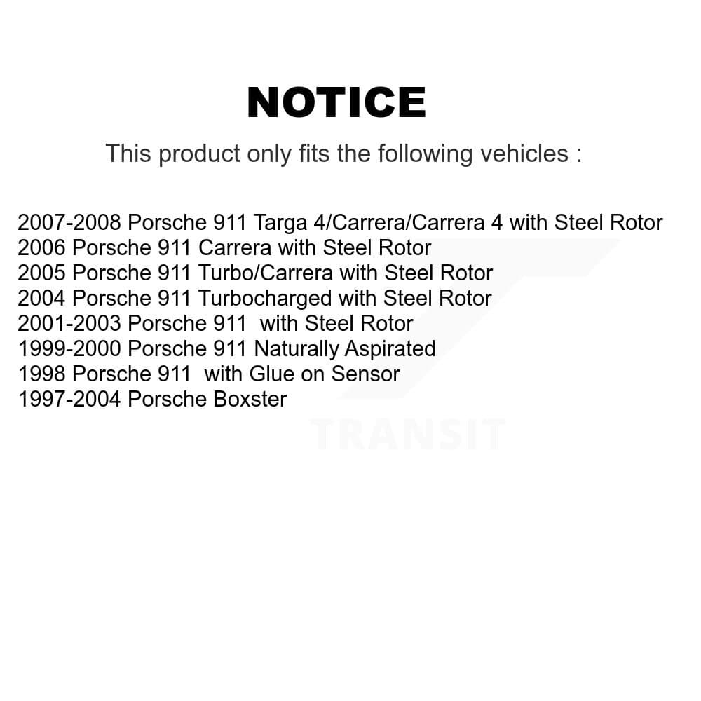 Mpulse - SEN-2BWS0099 - Front Disc Brake Pad Wear Sensor image 2