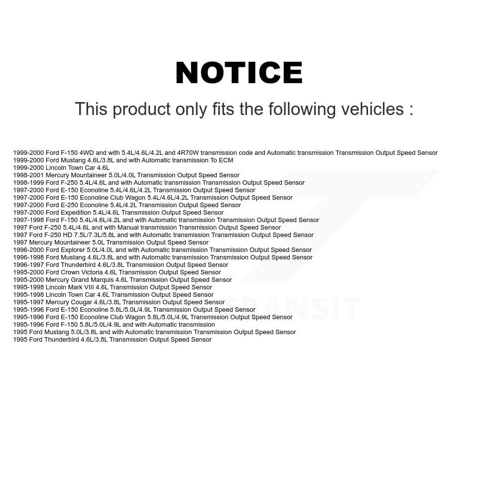 Mpulse - SEN-2VSS0054 - Vehicle Speed Sensor image 2