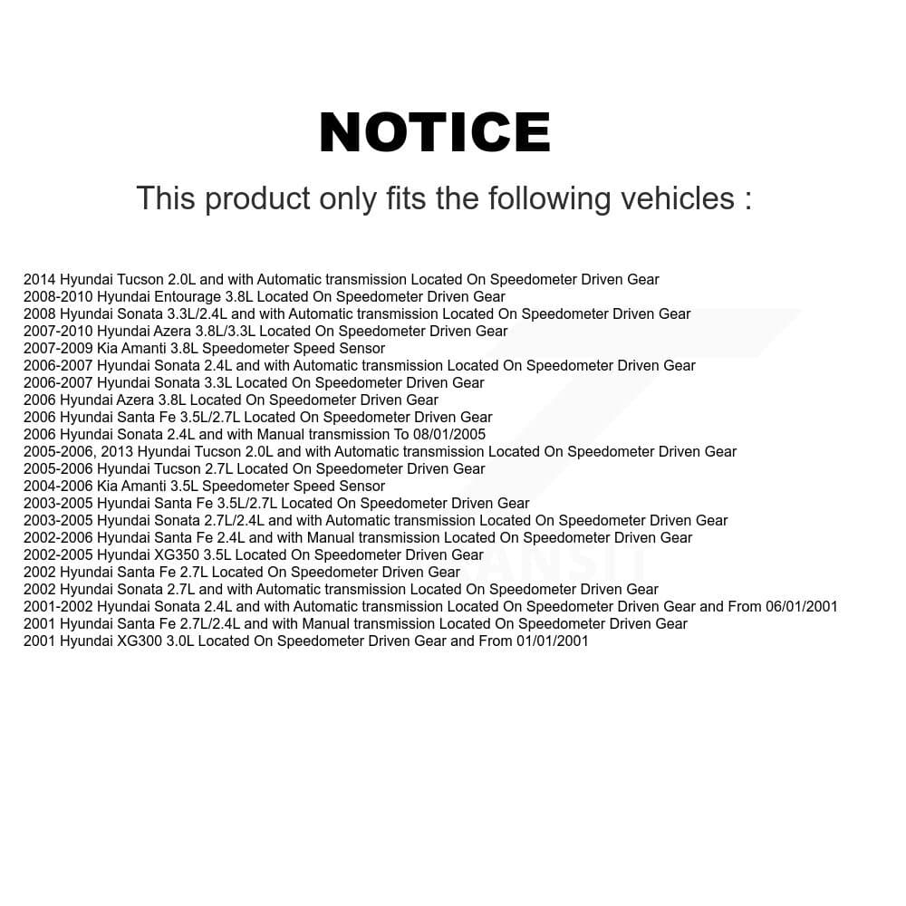 Mpulse - SEN-2VSS0087 - Vehicle Speed Sensor image 2