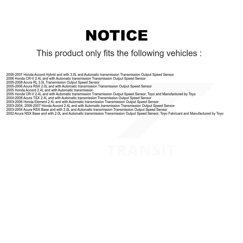 Mpulse - SEN-2VSS0088 - Vehicle Speed Sensor image 2