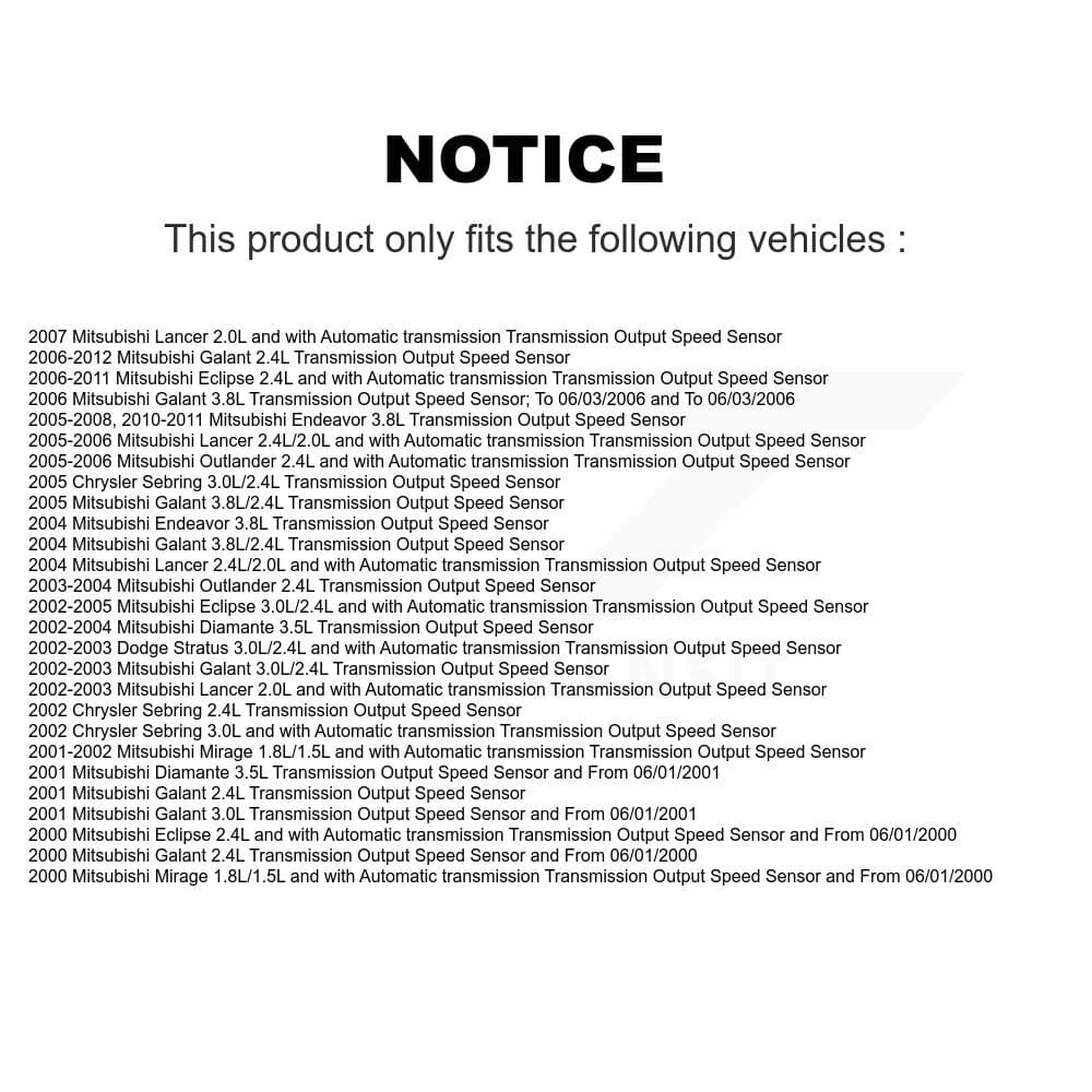 Mpulse - SEN-2VSS0154 - Vehicle Speed Sensor image 2
