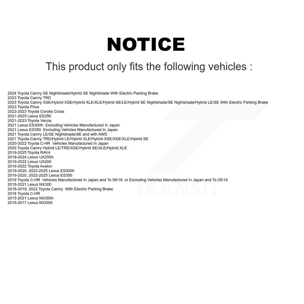 SIM - SIM-1805 - Rear Disc Brake Pad image 8