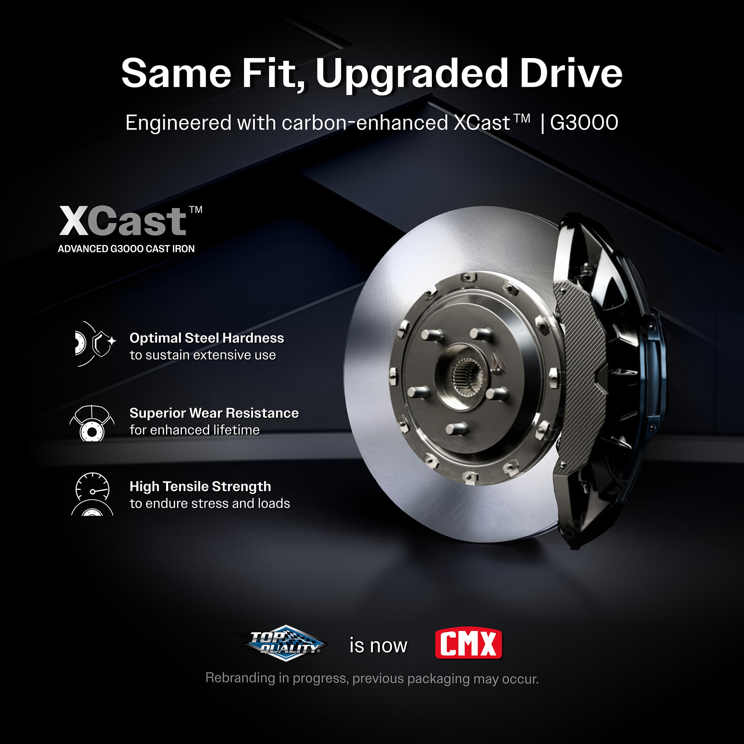 CMX - 8-56593 - Front Disc Brake Rotor and Hub Assembly image 7