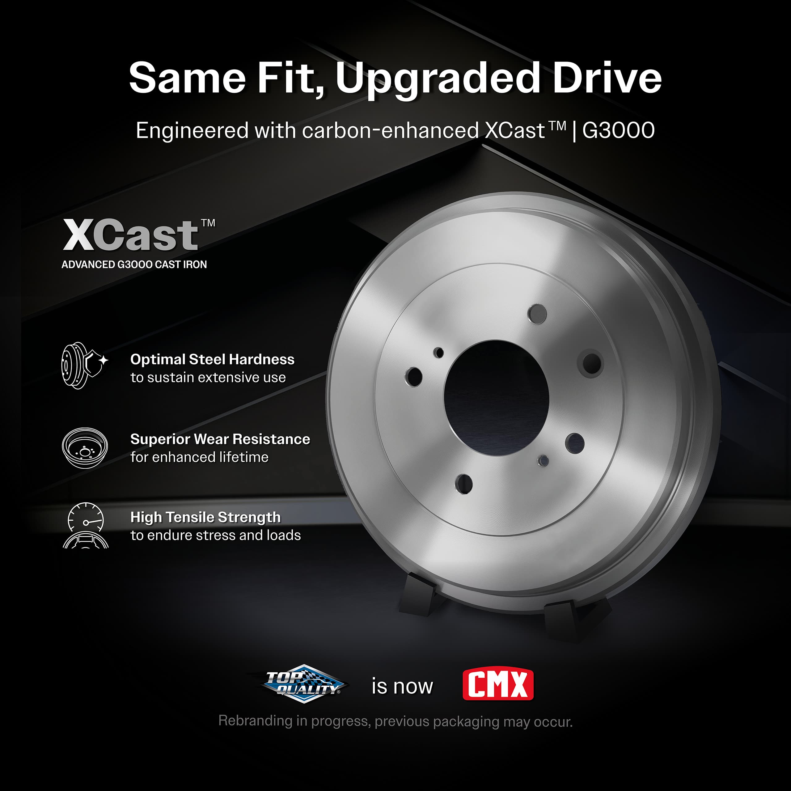 CMX - 8-9779 - Rear Brake Drum image 7