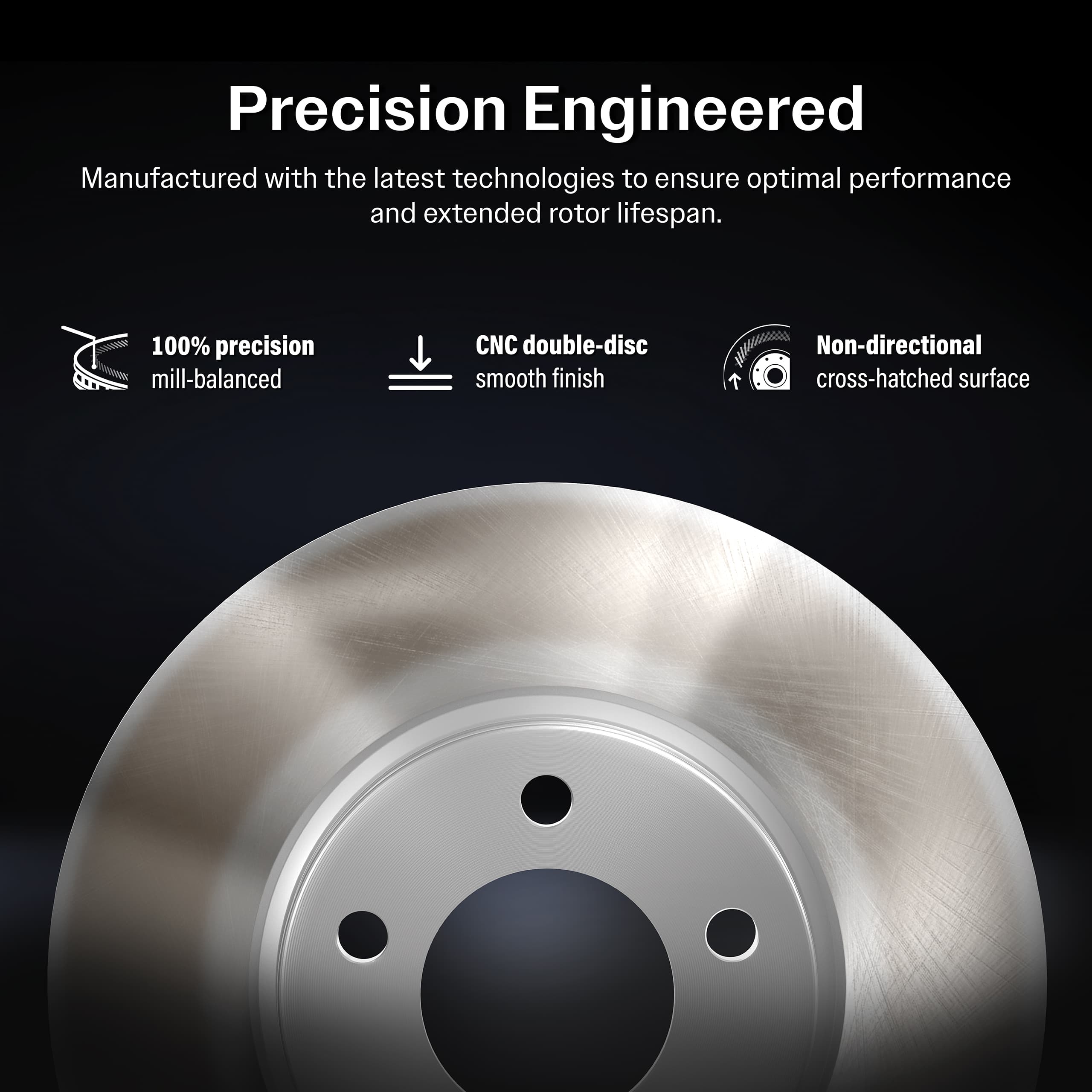 Genius - GCR-681785 - Front Disc Brake Rotor and Hub Assembly image 5