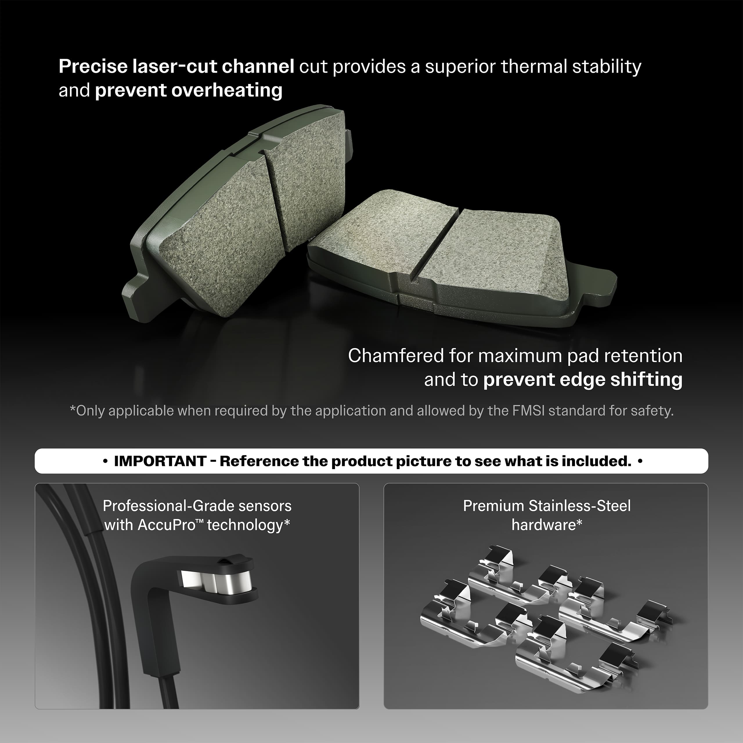 Positive Plus - PPF-D2345 - Front Disc Brake Pad image 2