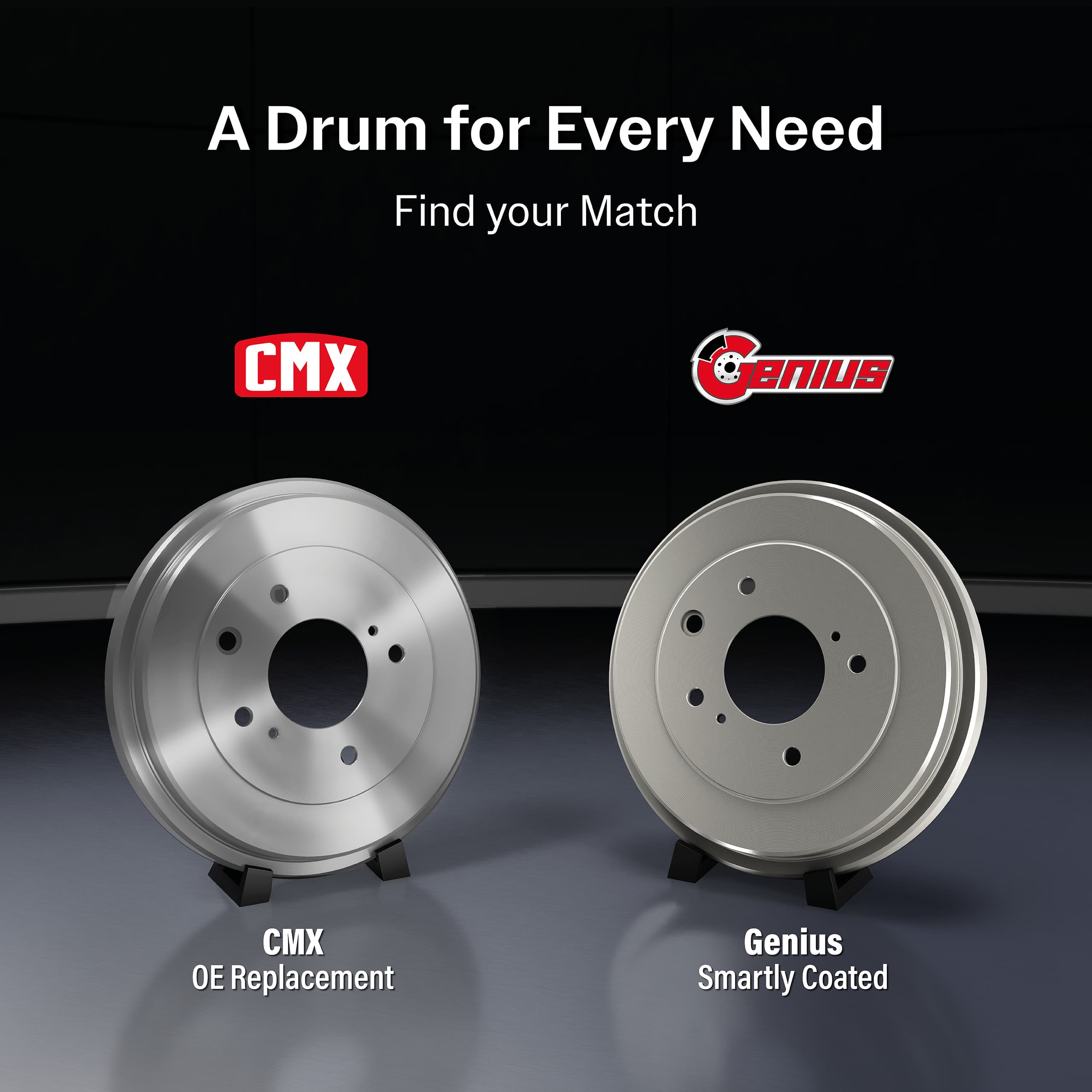 CMX - 8-97836C - Rear Drum Brake and Hub Assembly image 2