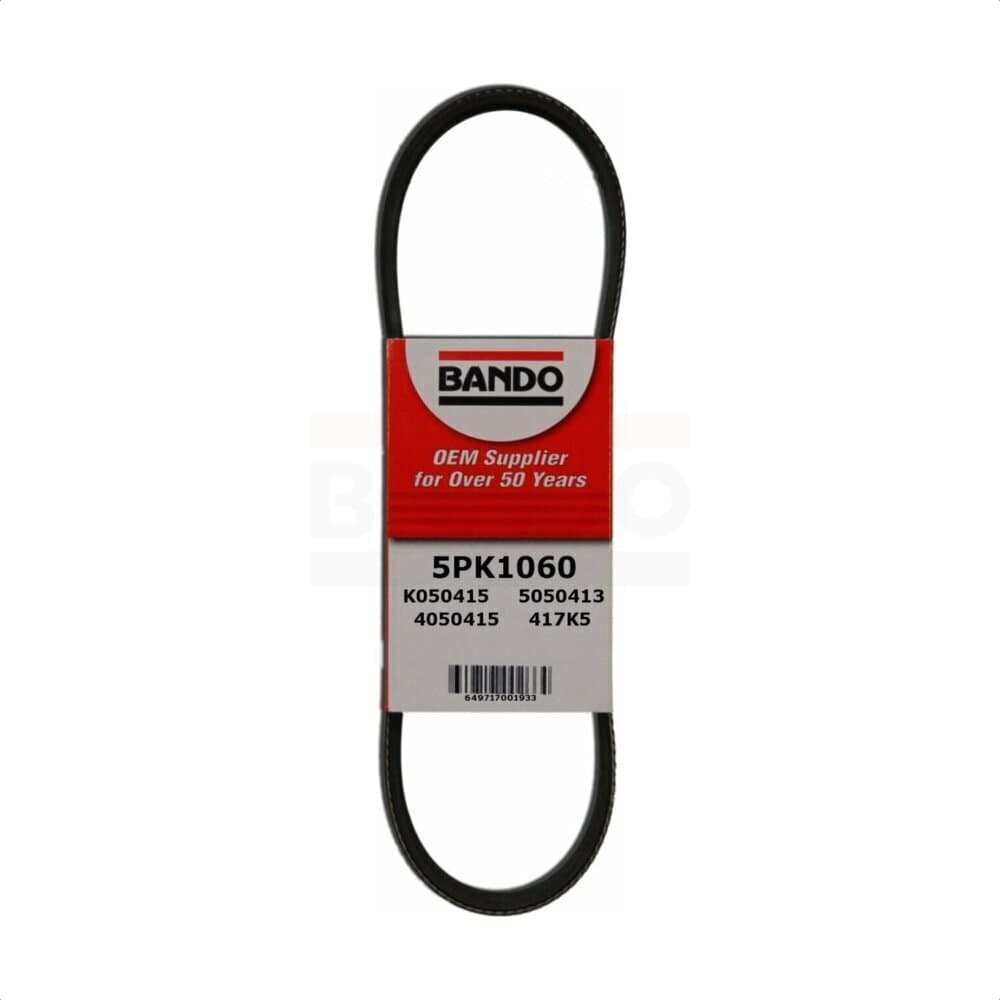Bando - BAN-5PK1060 - Water Pump and Alternator Accessory Drive Belt image 1