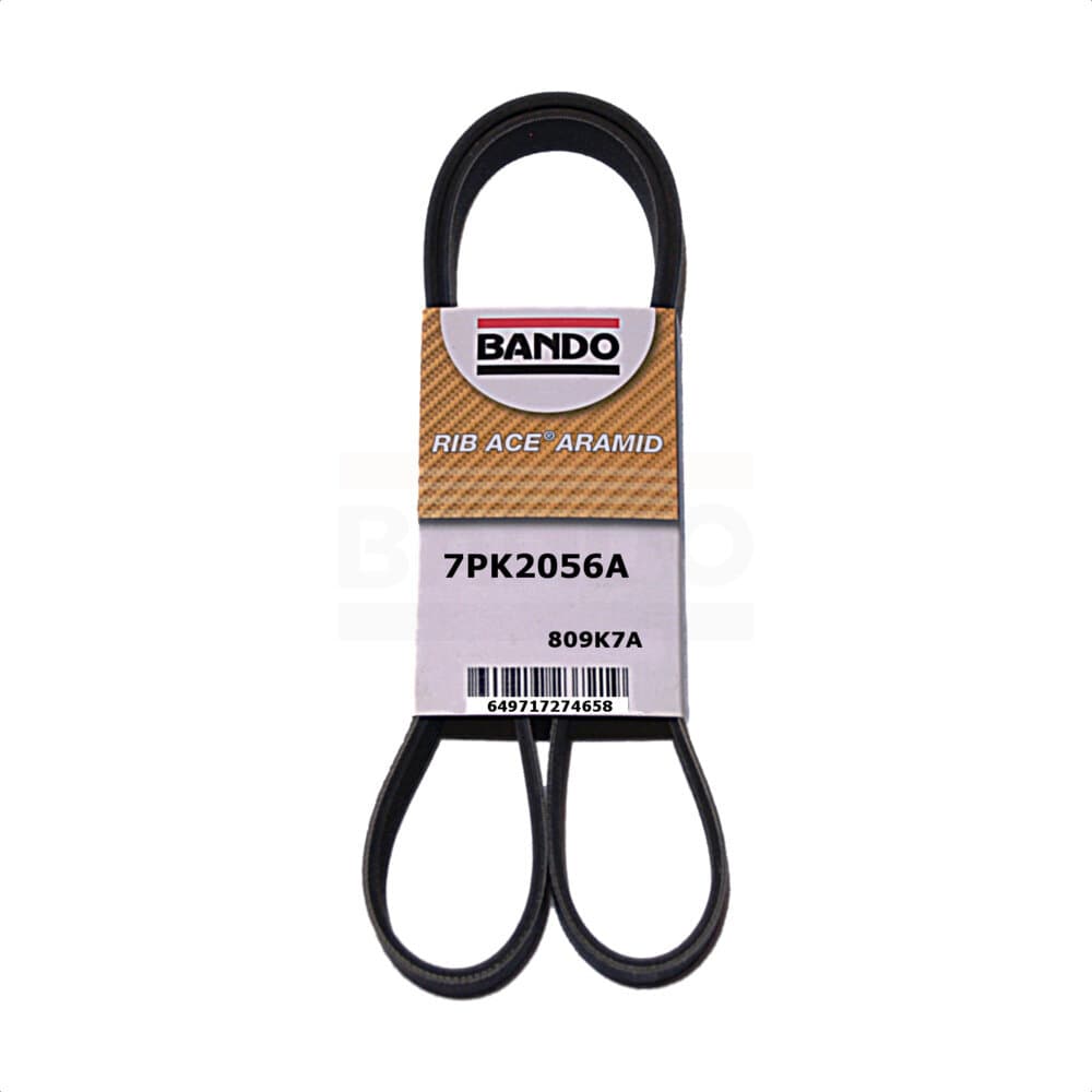 Bando - BAN-7PK2056A - Air Conditioning, Alternator and Power Steering Accessory Drive Belt image 1