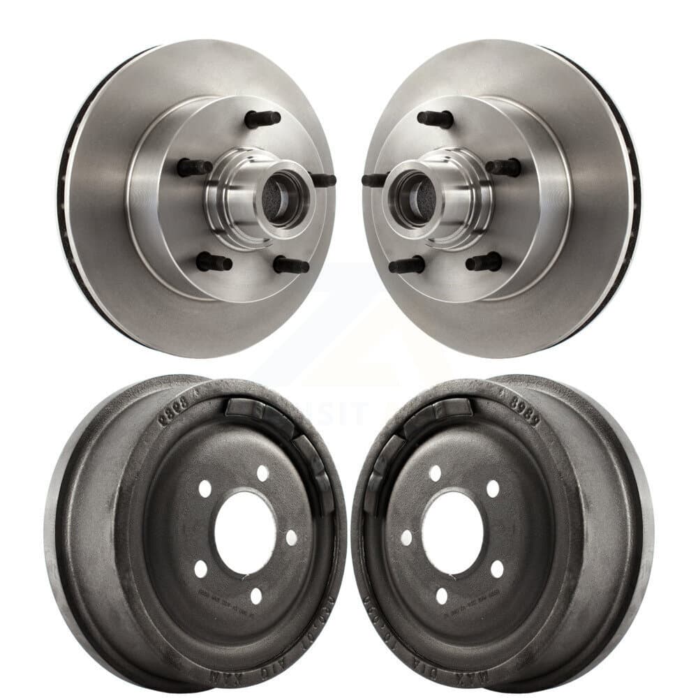 CMX - K8-102191 - Front and Rear Disc Brake Rotor and Hub Assembly Kits image 1