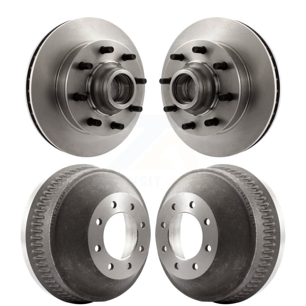 CMX - K8-102198 - Front and Rear Disc Brake Rotor and Hub Assembly Kits image 1