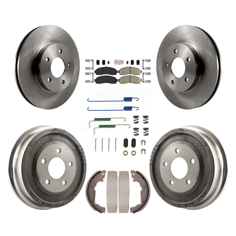 Transit Auto - K8A-100334 - Front and Rear Disc Brake Kits image 1