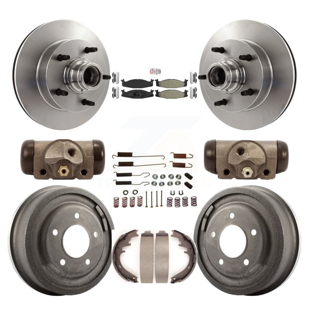 Transit Auto - K8A-105461 - Front and Rear Disc Brake Kits image 1