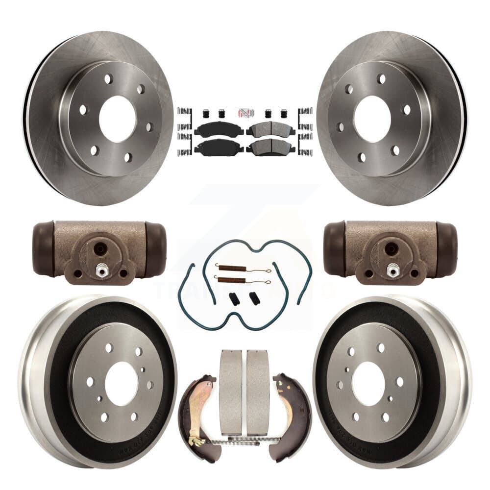 Transit Auto - K8A-105700 - Front and Rear Disc Brake Kits image 1