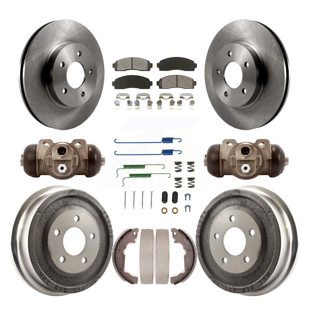 Transit Auto - K8S-102215 - Front and Rear Disc Brake Kits image 1