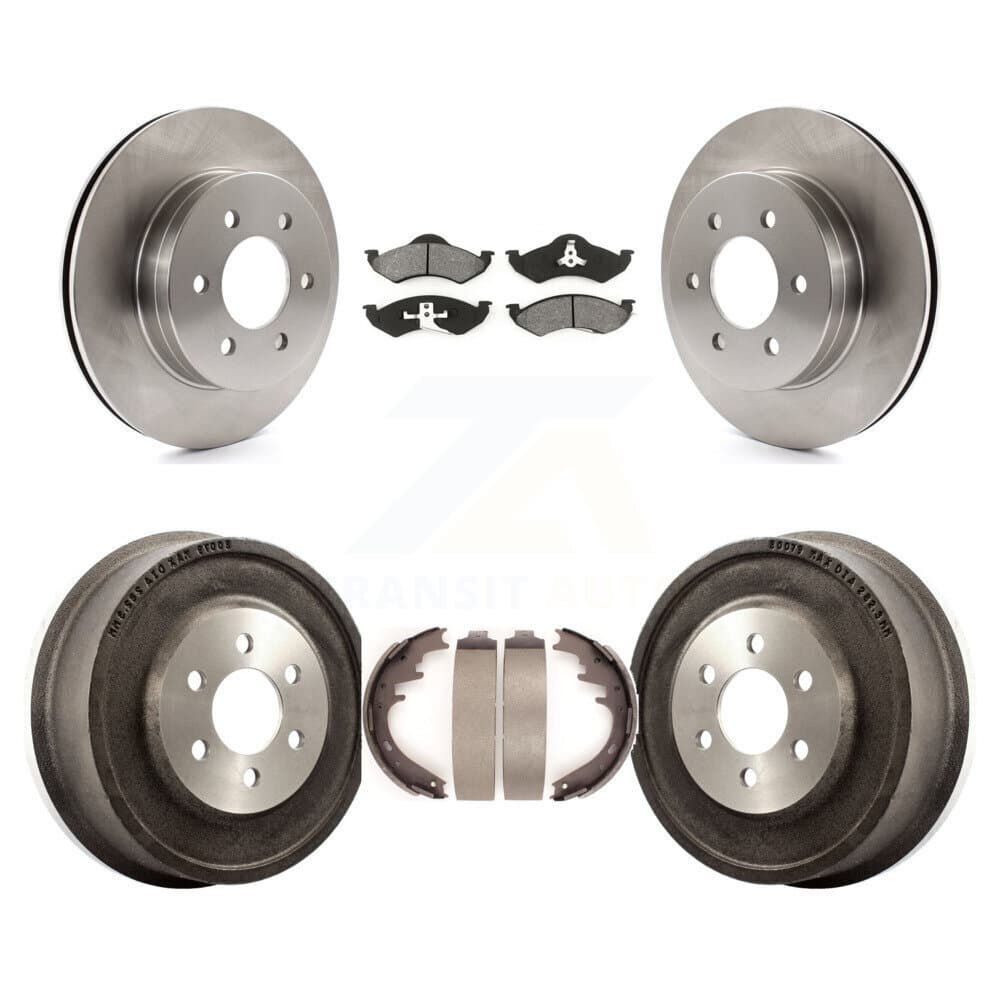 Transit Auto - K8S-103412 - Front and Rear Disc Brake Kits image 1