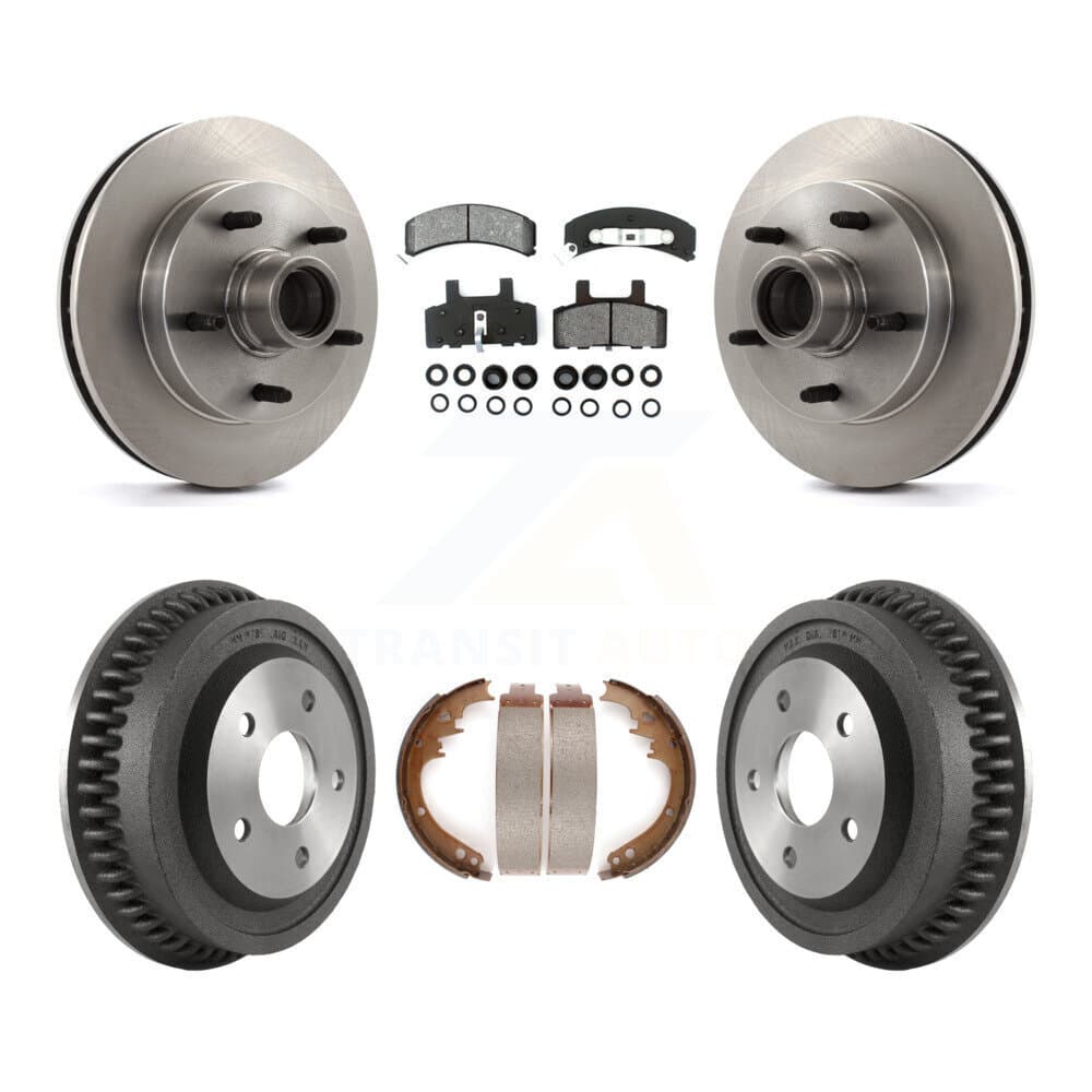 Transit Auto - K8S-103491 - Front and Rear Disc Brake Kits image 1