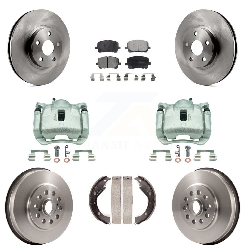 Transit Auto - KC8-100791P - Front and Rear Disc Brake Kits image 1