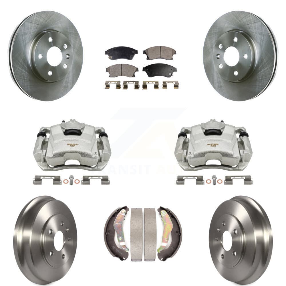 Transit Auto - KC8-100801T - Front and Rear Disc Brake Kits image 1